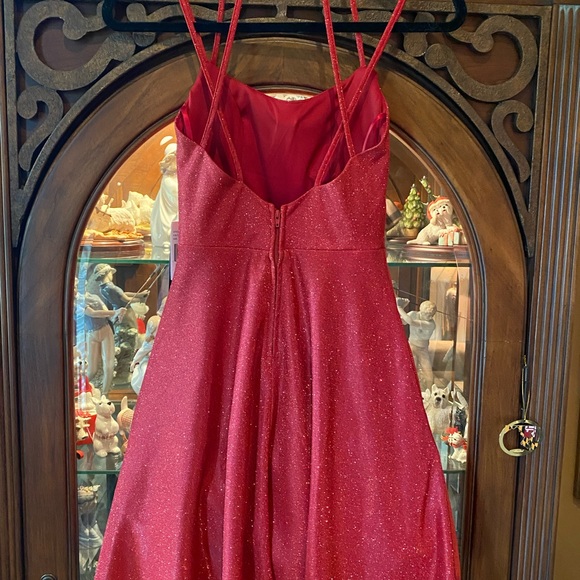 NWT Size Small Red Coctail Dress from Dilliard's - Picture 11 of 11
